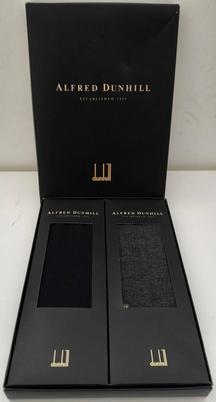 Lot de deux paire de chaussettes Dunhill